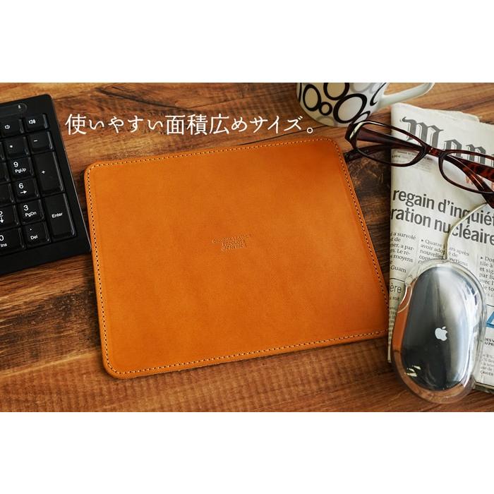 マウスパッド 本革 栃木レザー 名入れ可 |  | 09