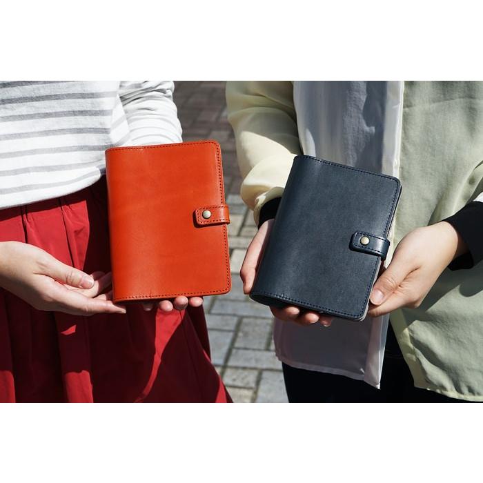 手帳カバー 革 A6 栃木レザー 名入れ 刻印 |  | 06