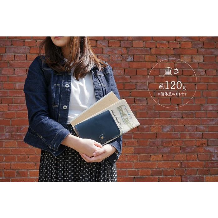 手帳カバー 革 A6 栃木レザー 名入れ 刻印 : カミカゼオンライン