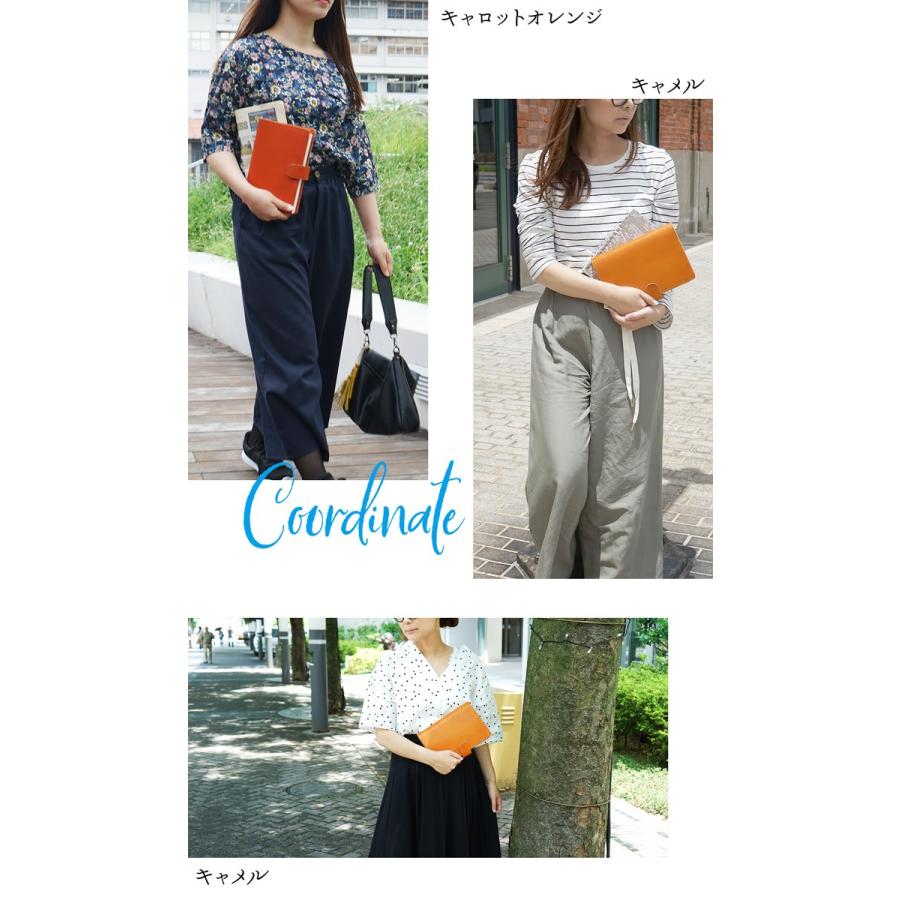 手帳カバー A5 ほぼ日手帳 カズン 革 栃木レザー 送料無料 名入れ |  | 11