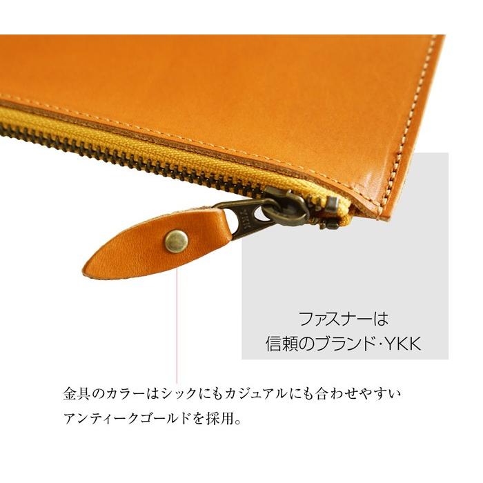 クラッチバッグ 本革 A4収納 栃木レザー 送料無料 |  | 13
