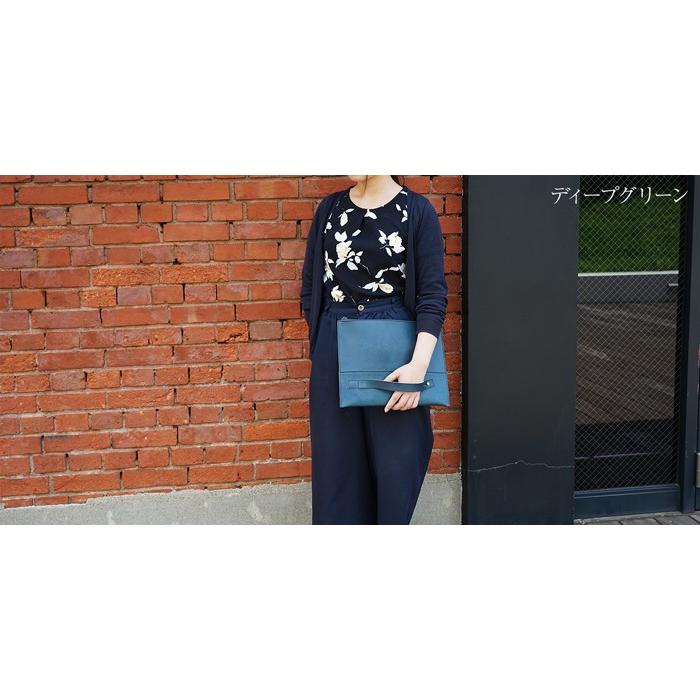 クラッチバッグ 本革 A4収納 栃木レザー 送料無料 |  | 14