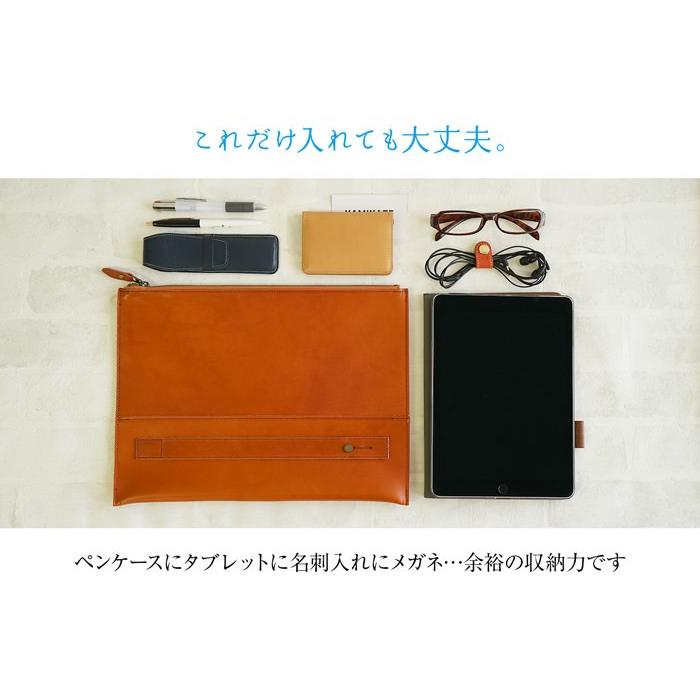 クラッチバッグ 本革 A4収納 栃木レザー 送料無料 |  | 17