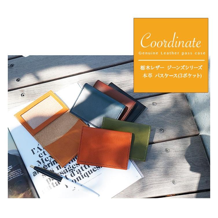 パスケース 定期入れ 名刺入れ 本革 栃木レザー 名入れ |  | 11