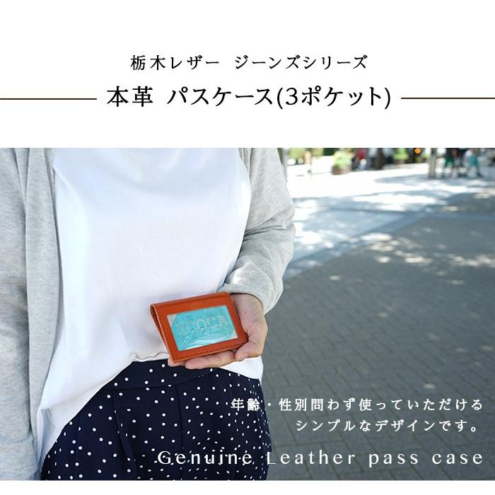 パスケース 定期入れ 名刺入れ 本革 栃木レザー 名入れ |  | 12