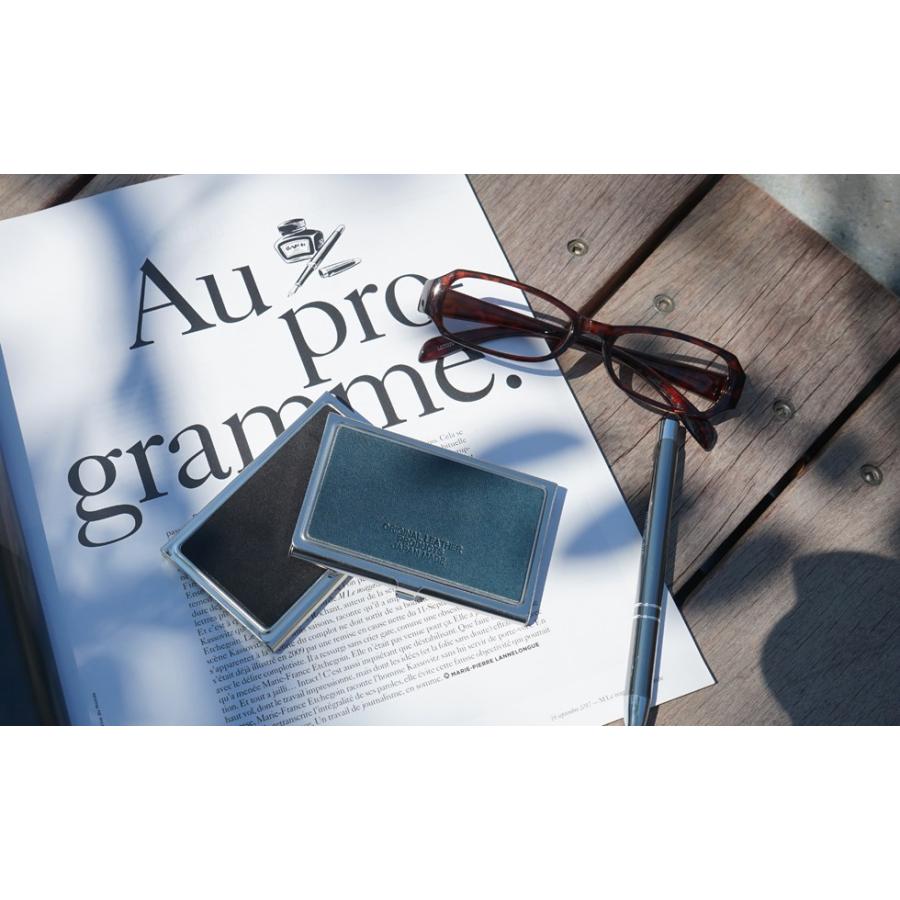 名刺ケース メタル 栃木レザー 送料無料 |  | 02