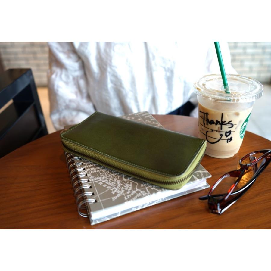 ラウンドファスナー 長財布 本革 栃木レザー 大容量 |  | 12