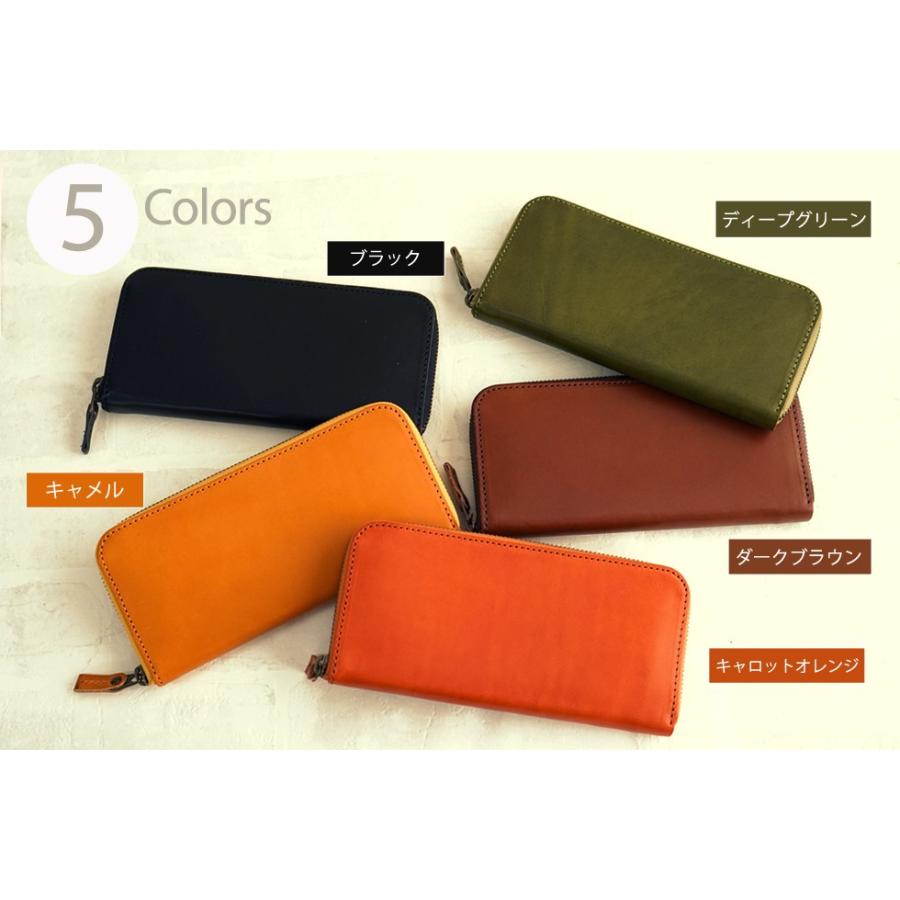 ラウンドファスナー 長財布 本革 栃木レザー 大容量 |  | 16