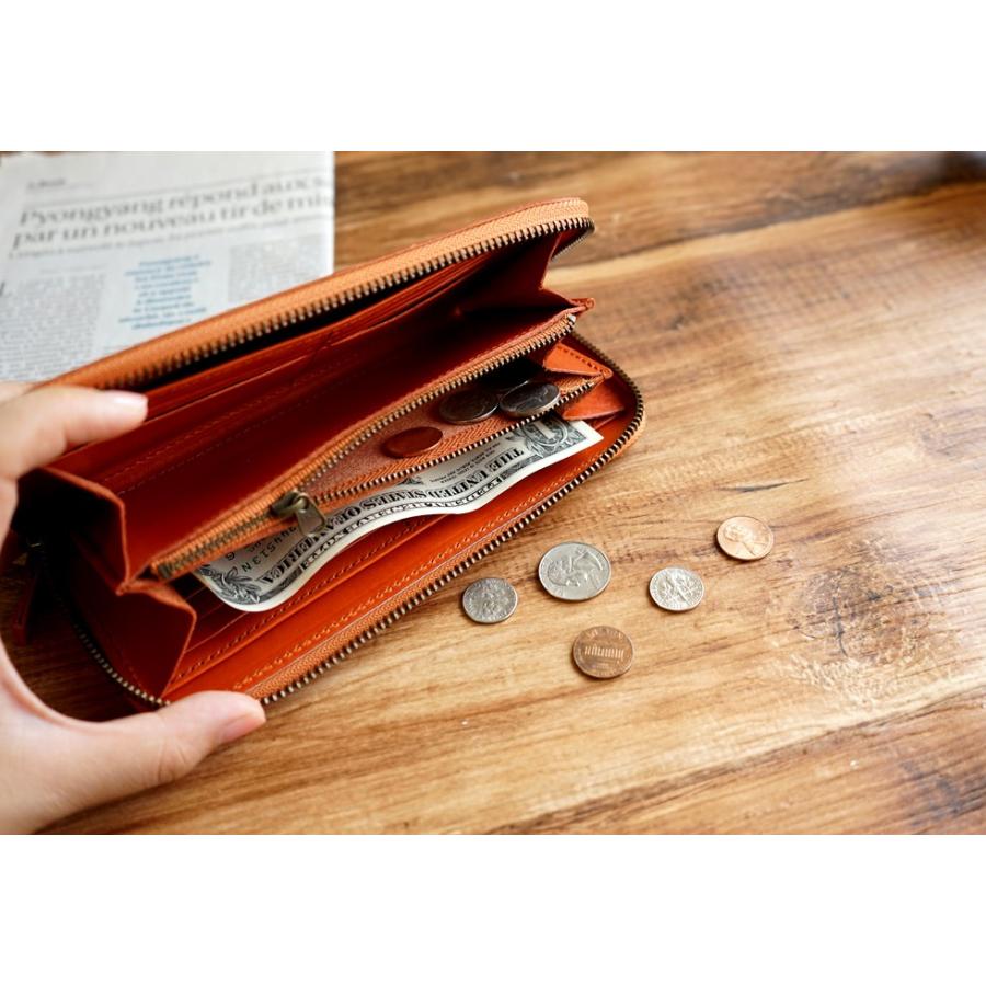 ラウンドファスナー 長財布 本革 栃木レザー 大容量 |  | 03