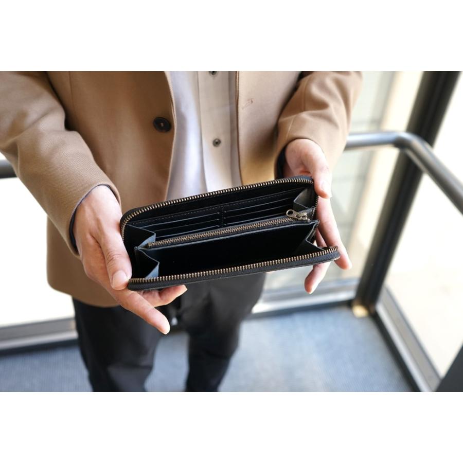 ラウンドファスナー 長財布 本革 栃木レザー 大容量 |  | 09