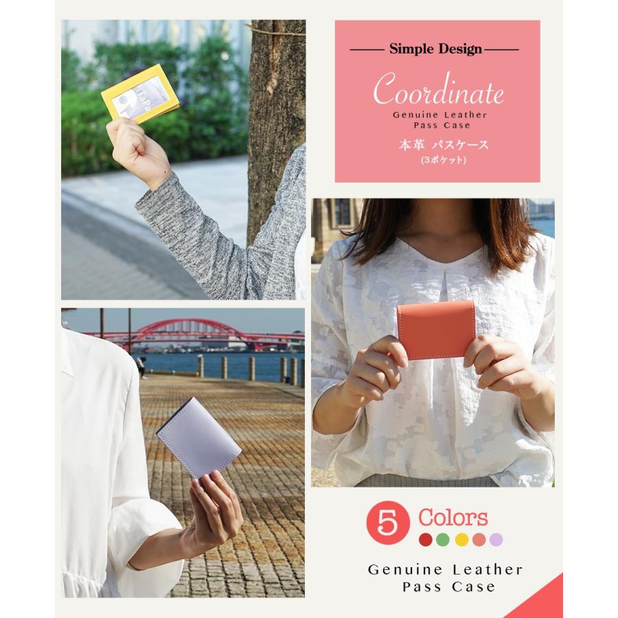 両面パスケース 本革 姫路レザー |  | 12