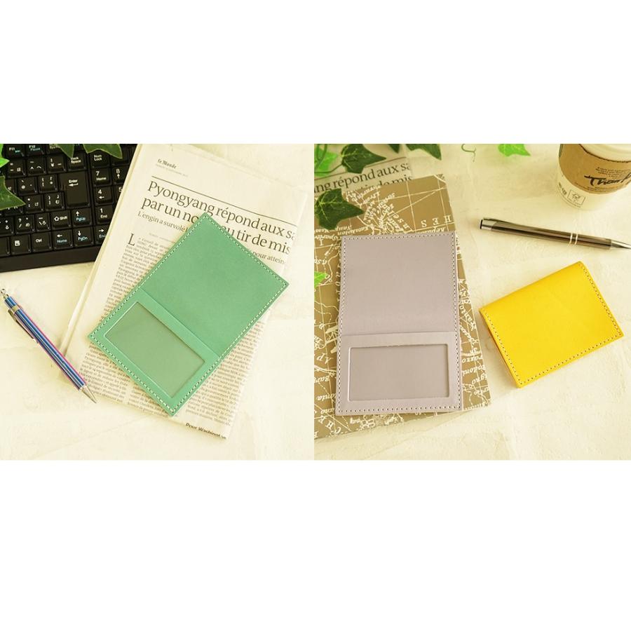 両面パスケース 本革 姫路レザー |  | 06