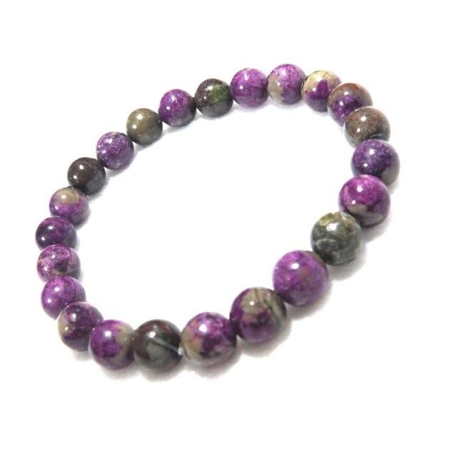 アトランティサイト　8mmブレス 開運 アトランティサイト ブレスレット 効果 天然石 レディース