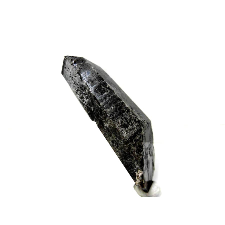 チベット産】純天然モリオン（黒水晶）ポイント原石 約55g : Natural