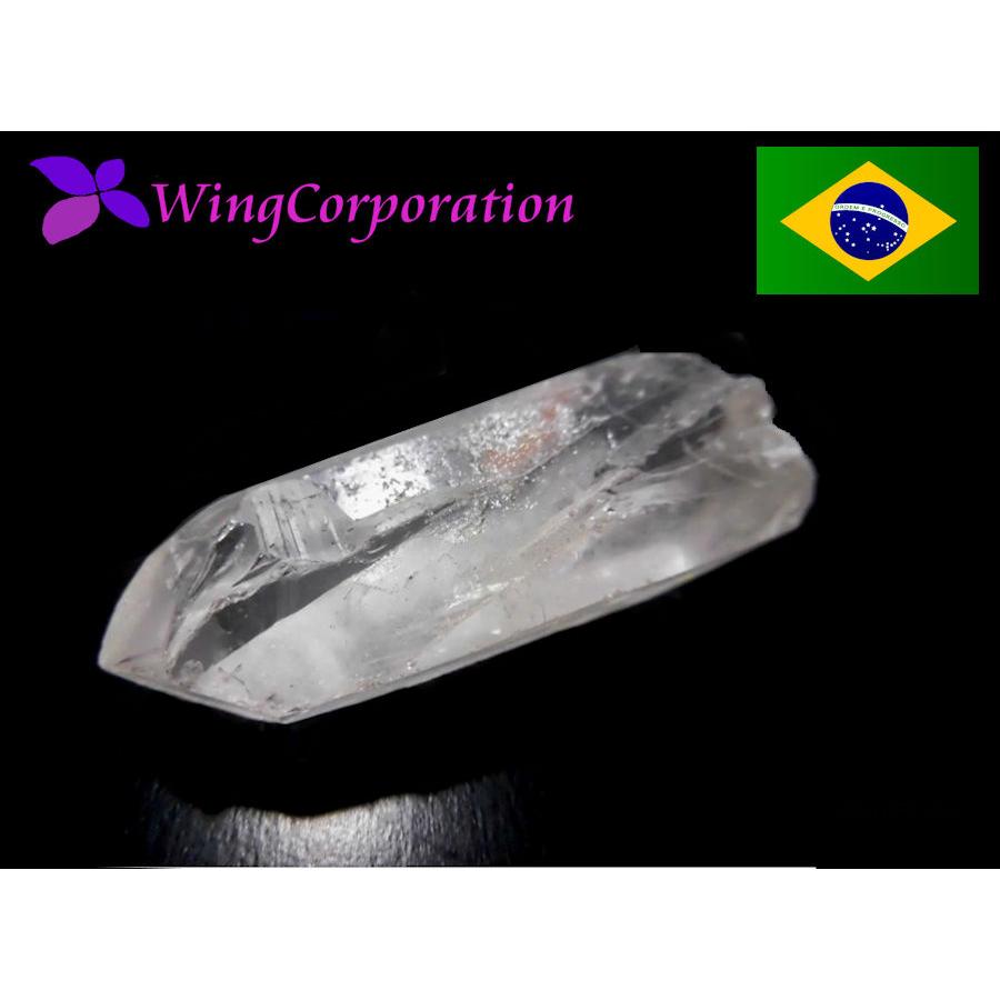 ブラジル産】天然水晶 クリスタルクォーツ ポイント 約58g : Natural 