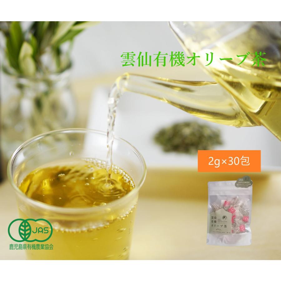 雲仙有機オリーブリーフティー ２g×30包[有機JAS認証オリーブ葉使用](お茶 ティーバッグ 健康飲料 美容 オーガニック ポリフェノール ノンカフェイン) | 