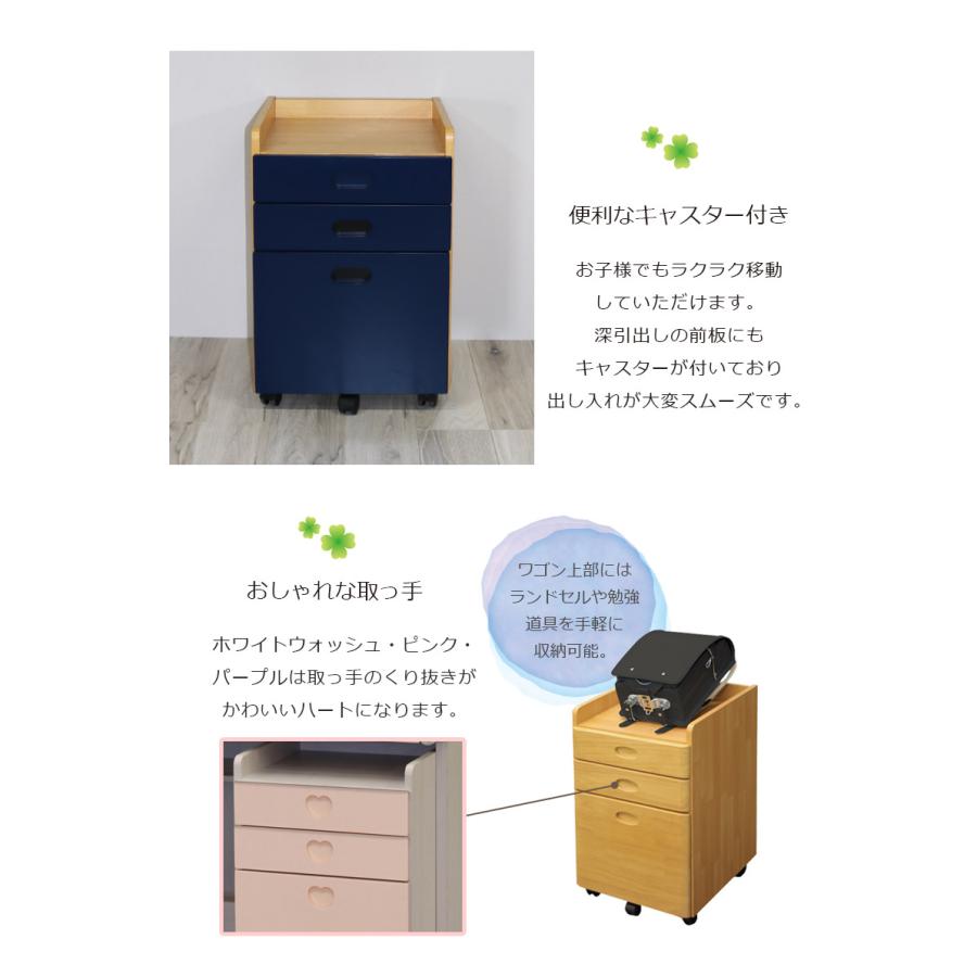 ☆〚店頭決済も可能〛未開封 学習机3点セット 机 ワゴン 棚 【配達は要 