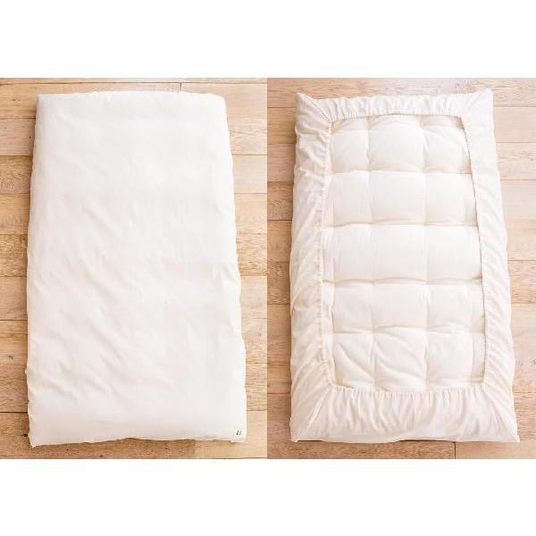 メイド・イン・アース オーガニック ベビーフィッティングシーツ 寝具