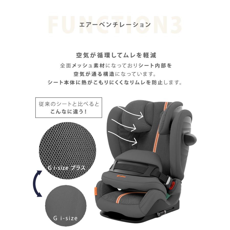 サイベックス パラス G アイサイズ プラス メッシュ cybex PALLAS G i