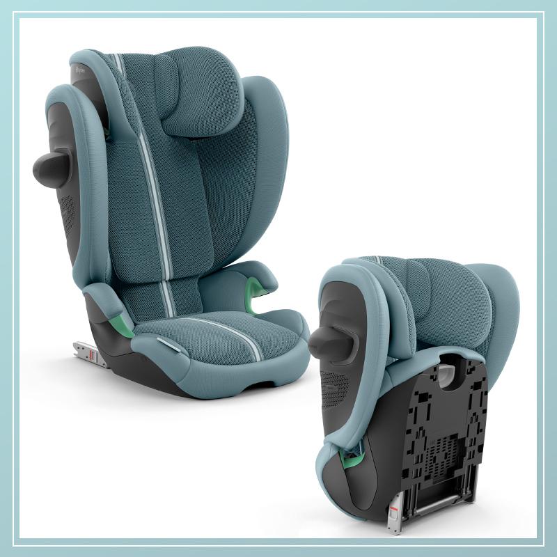 美品　Cybex SOLUTION2 FIXグレー　ジュニアシート サイベックス（CYBEX） ソリューション G2 3歳 から 12歳 cybex