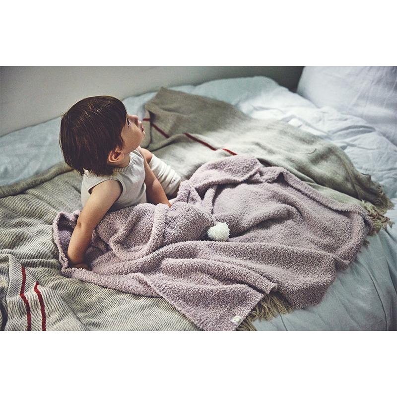 マールマール フーデッド ブランケット ピンク MARLMARL hooded