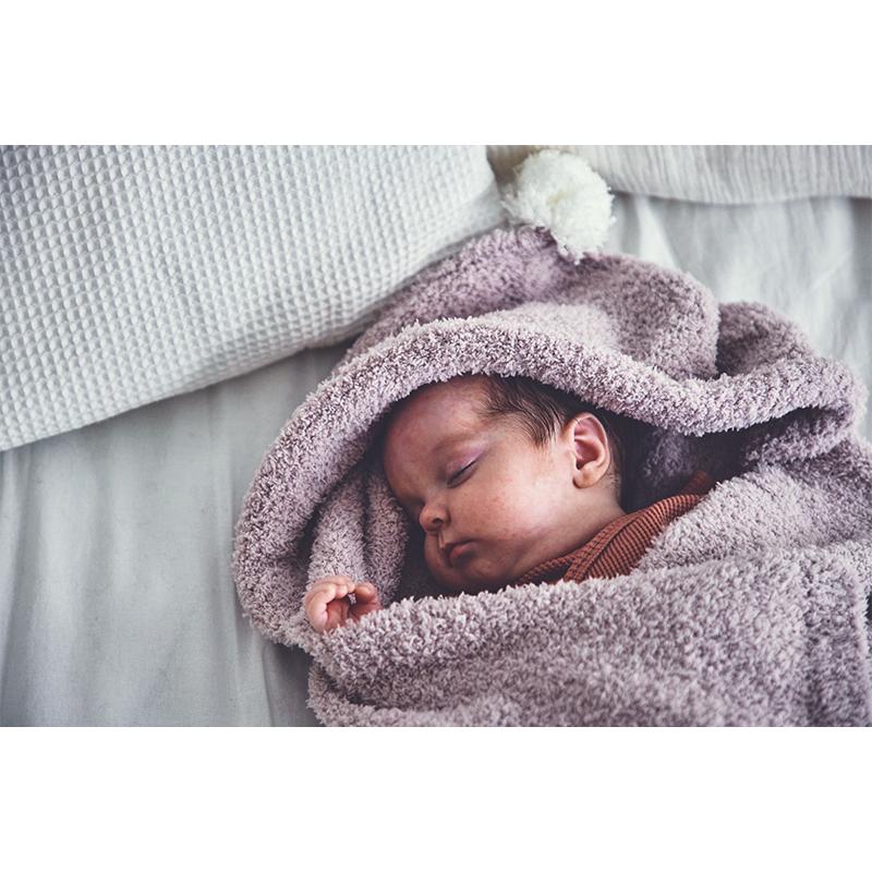 【新品未使用】MARLMARL ブランケット ピンク MARLMARL フードブランケット / new ピンク ｜ マールマール