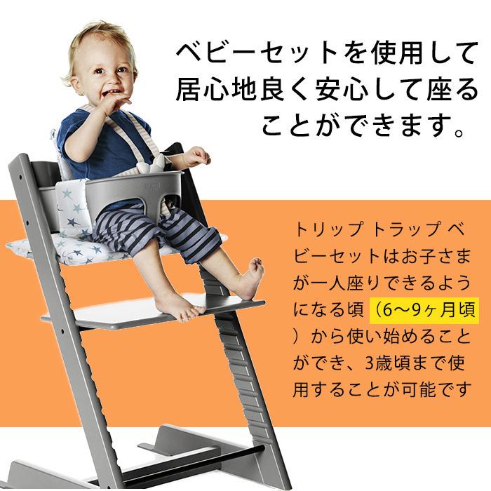 ストッケ トリップトラップ オーク ベビーチェア + ベビーセット ストッケ トリップトラップ オーク ベビーチェア + ベビーセット