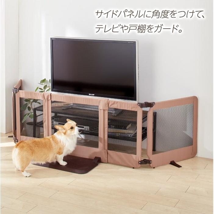 ペットゲート おくだけとおせんぼ スマートワイド 超小型犬 小型犬 ソフトフェンス ペットフェンス ペット用品｜natural-living｜06