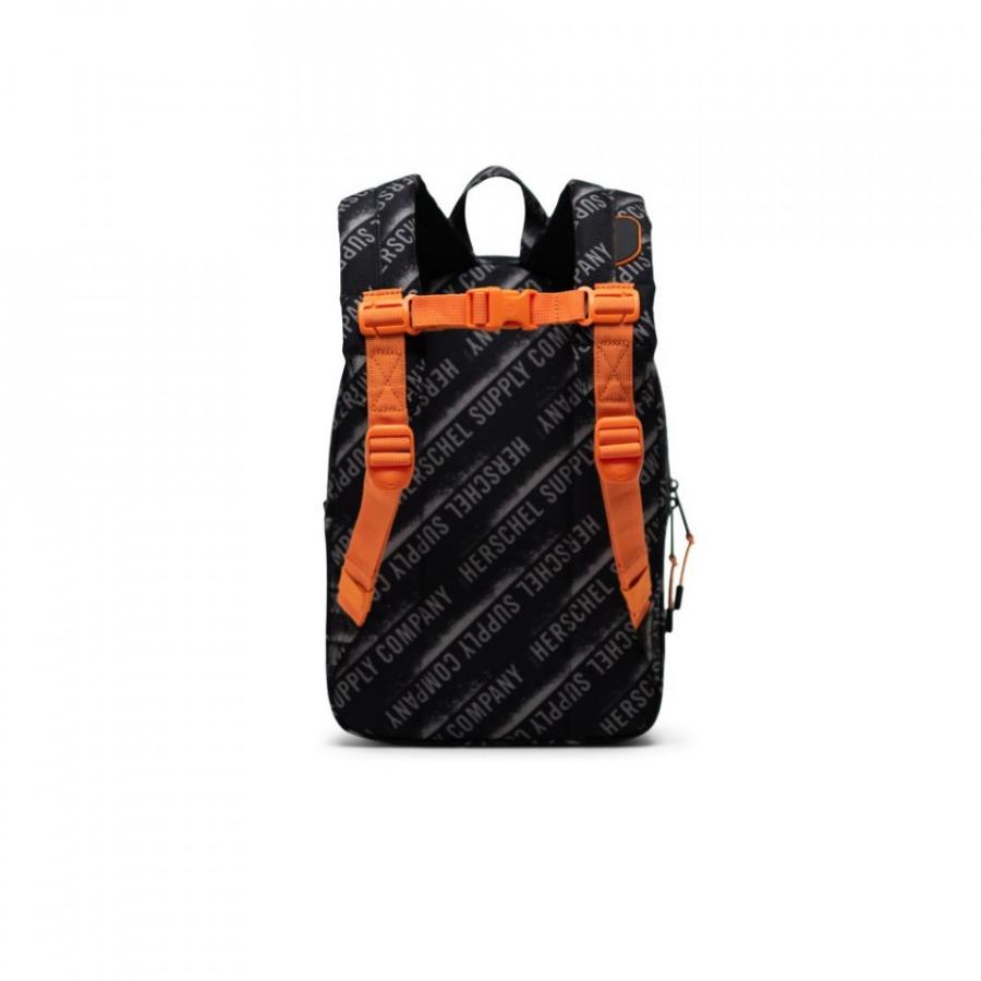 HERSCHEL ハーシェル HERITAGE kids ヘリテージ キッズ stencil Roll Call orange リュックサック バックパック 塾 遠足 旅行用｜natural-living｜03