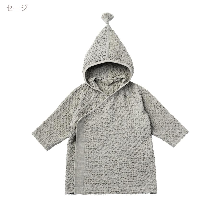 マールマール フーデッド バスローブ MARLMARL hooded bathrobe 80 90 100cm バスタオル お風呂 プール 1歳 フード付き｜natural-living｜18