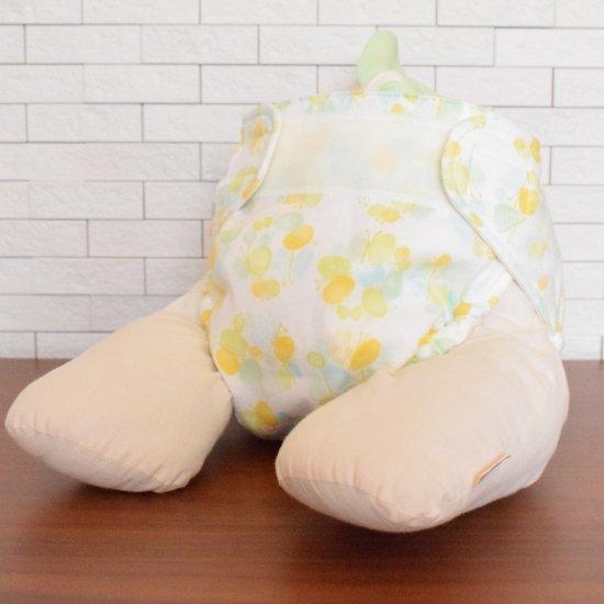 kucca クッカ 布おむつカバー ジャスミンレモン Lサイズ 10kg〜 テープ