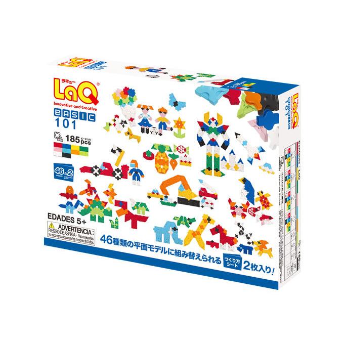 LaQ ラキュー Basicベーシック 101 平面キット 185ピース 知育
