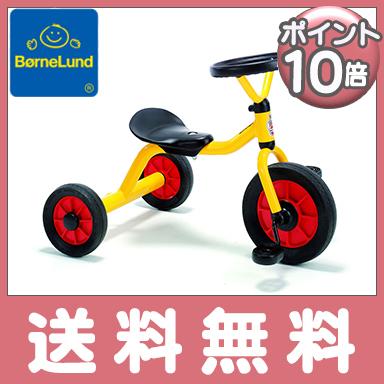 ボーネルンド ペリカンデザイン三輪車 丸ハンドル 黄色 ボーネルンド ペリカンデザイン三輪車 丸ハンドル 黄色