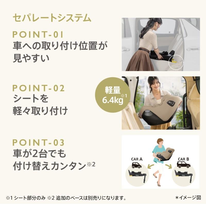 【美品】Apricaクルリラ ISOFIX チャイルドシート 説明書付き アップリカ（Aprica） チャイルドシート isofix クルリラ エックス