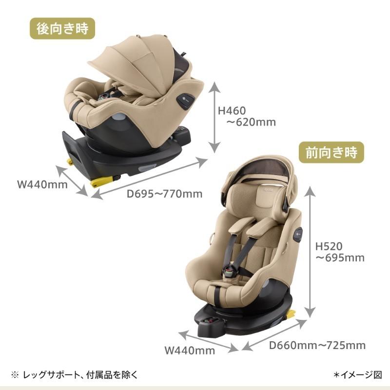 アップリカ（Aprica） チャイルドシート isofix クルリラ エックス