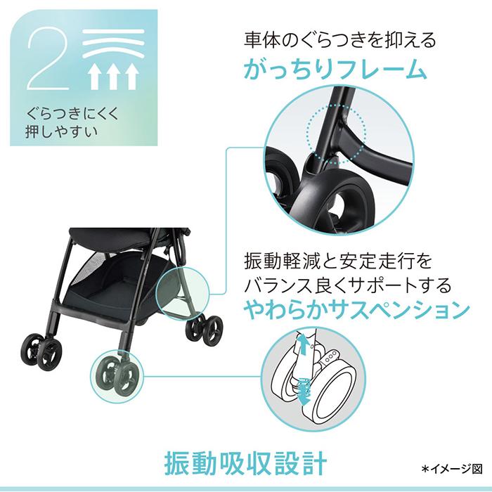 アップリカ（Aprica） カルーンエアー メッシュ AC a型ベビーカー 両