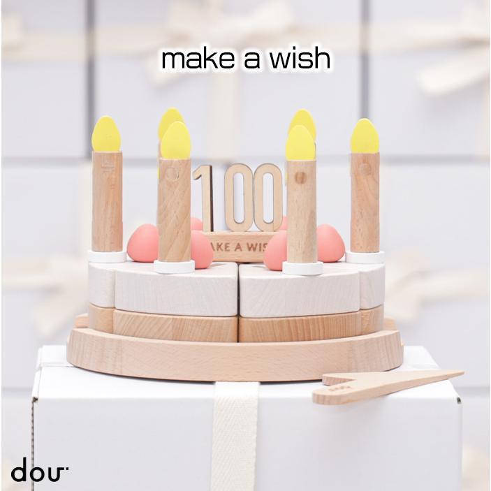 dou ドゥ make a wish ケーキセット ままごと 木のおもちゃ 木製玩具 スイーツ パズル 知育玩具 出産祝い 誕生日 ギフト プレゼント｜natural-living｜05