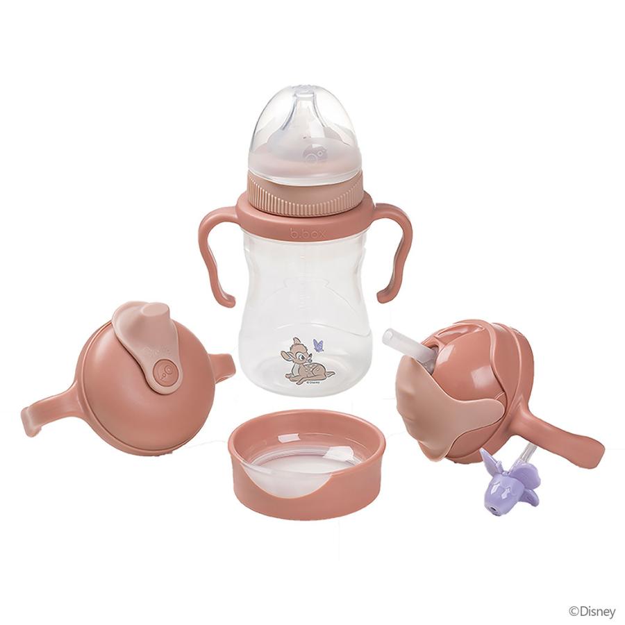 ビーボックス b.box Disney Transition value pack ステップアップマグパック Bambi バンビ ストローマグ スパウト 240ml の商品画像