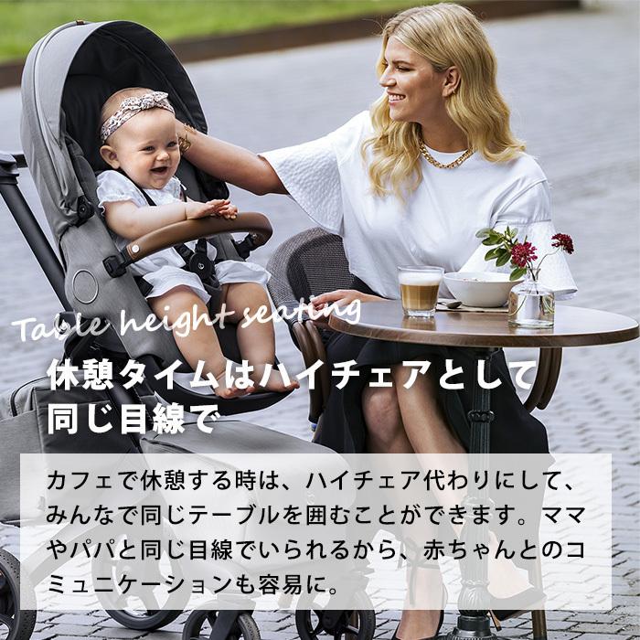 ストッケ エクスプローリーエックス STOKKE XPLORY X ルビーレッド べビーカー ストローラー 6か月〜の画像