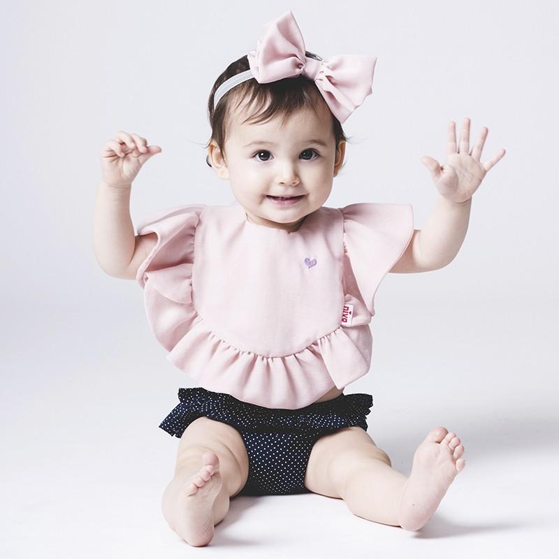 Niva ニヴァ ヘアアクセサリー ソフトリボンヘアバンド フリル ピンク 髪飾り 赤ちゃん リボン ナチュラルリビング ママ ベビー 通販 Paypayモール