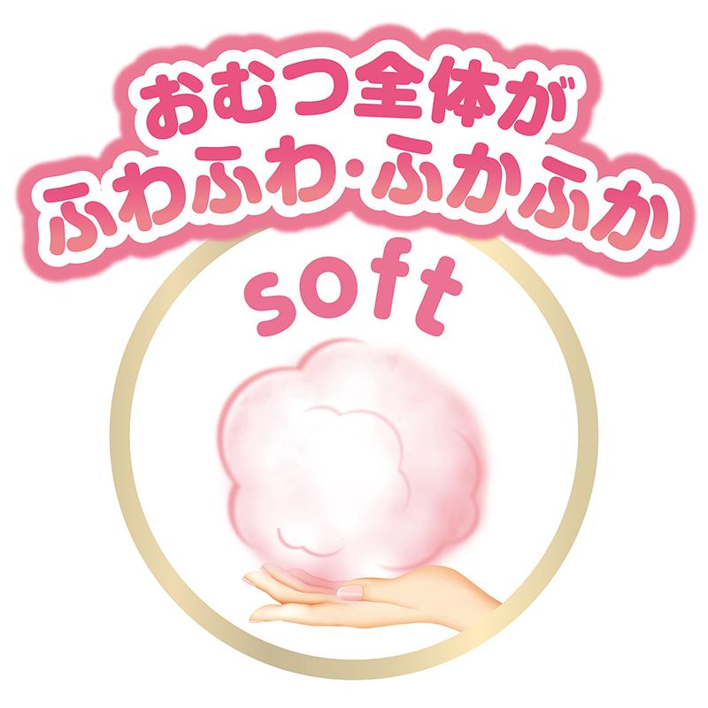 メリーズ エアスルー パンツ 梱販売用 ケース販売 花王 Merries 紙おむつ 紙オムツ さらさらエアスルー S M L BIG ビッグ BIGより大きいの画像