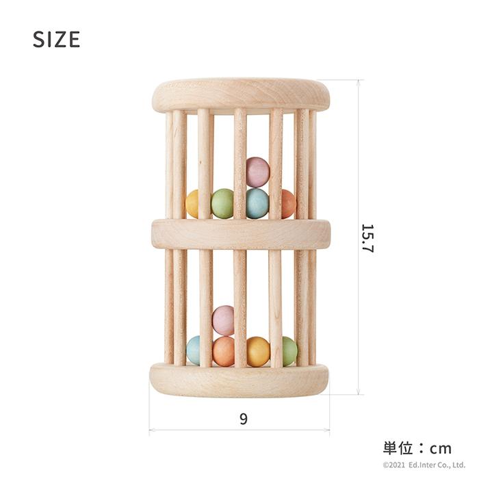 エドインター NIHON シリーズ いろはタワー 木のおもちゃ 日本製 知育 