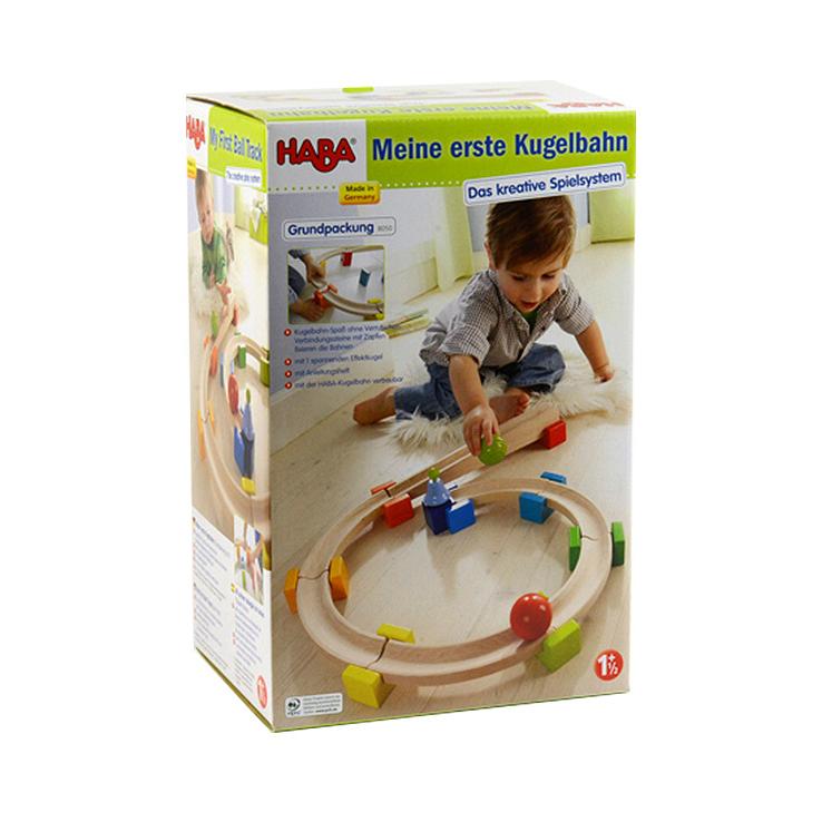 HABA ハバ社 ベビークーゲルバーン 木のおもちゃ : ナチュラル