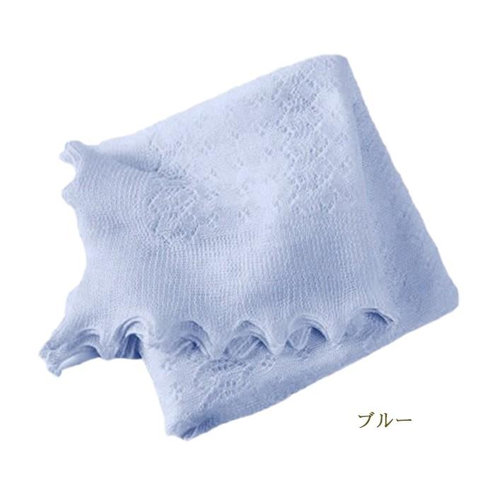G.H.HURT＆SON ジーエイチハートアンドサン Soft Lacy Baby Shawl
