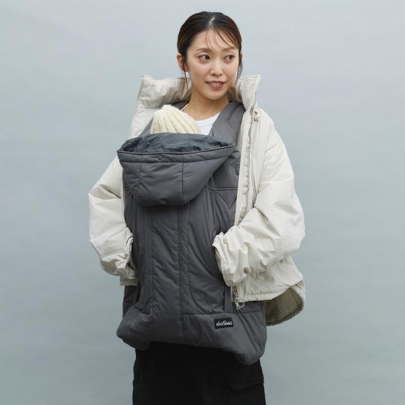 ベビーホッパー × WILDTHINGS モンスターパーカー防寒ケープ Baby
