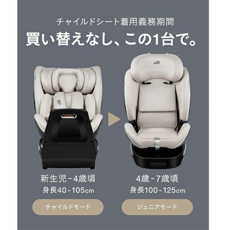 BRITAX ROMER ブリタックス レーマー スイベル グロウマックスエアー SWIVEL GROW MAX AIR チャイルドシート ジュニアシート 小型ファン 搭載 夏_15
