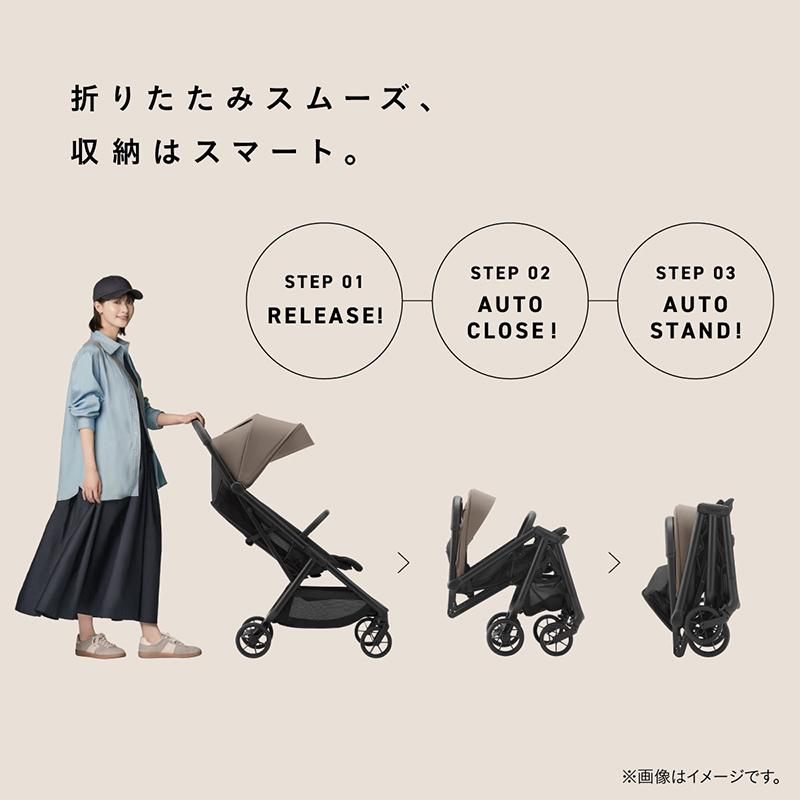 Combi（コンビ） ベビーカー オートエヌ セカンド QC アイスグレー