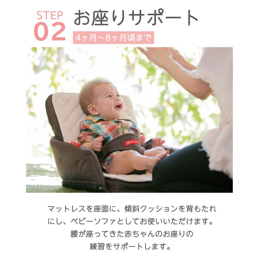 ファルスカ farska ベッドインベッド フレックス ベージュ 添い寝 お昼寝布団 ベビー布団 子供用椅子_6