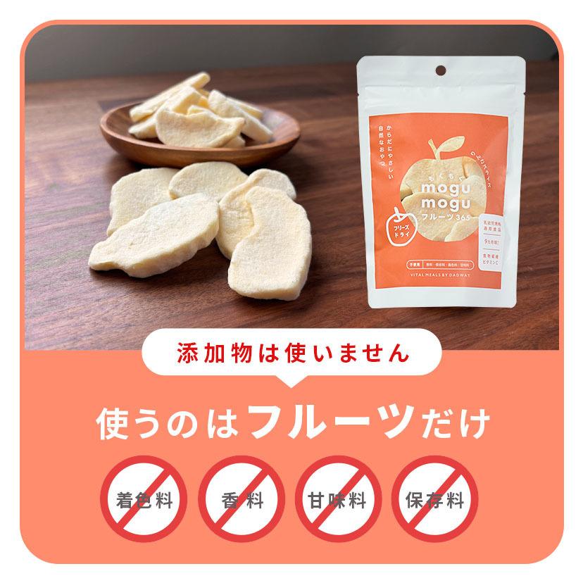 VITALMEALS BY DADWAY もぐもぐフルーツ 365 りんご 無添加 フリーズ