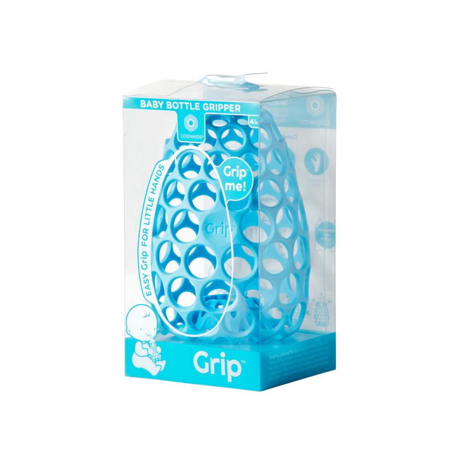 コグニキッズ COGNIKIDS 哺乳瓶用ハニカムカバー スカイブルー 哺乳